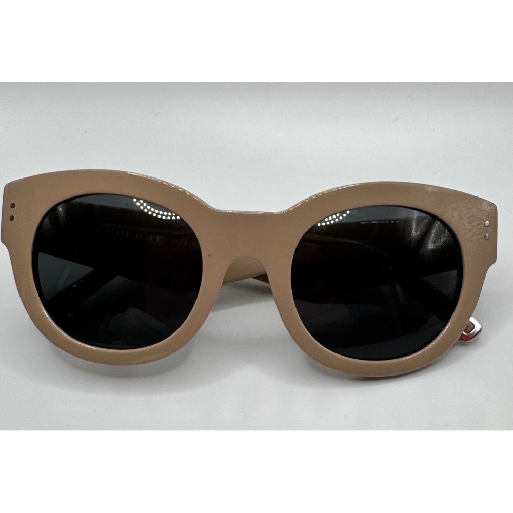 Burberry Sunglasses‎ Round Beige Frames Designer Eyewear Italy B 4229 - Picture 5 of 10